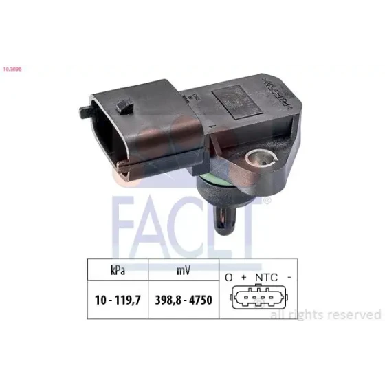 Facet Map Sensörü – 10.3098 ürün görseli