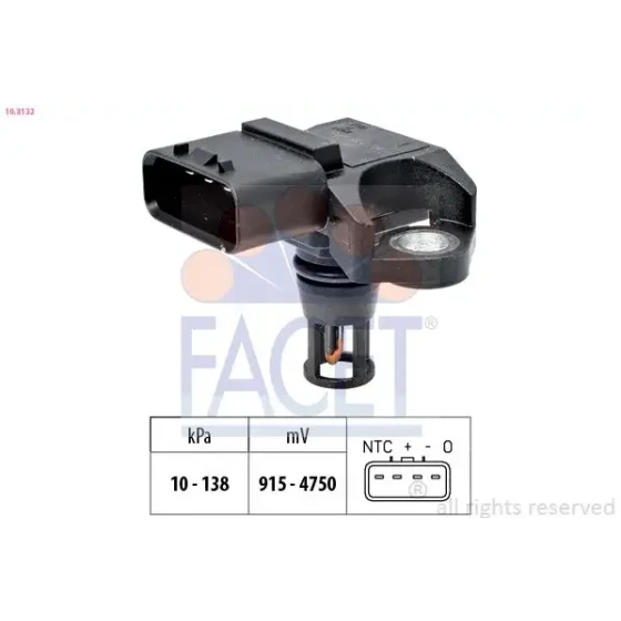 Facet Map Sensörü – 10.3132 / OEM 1920KN ürün görseli
