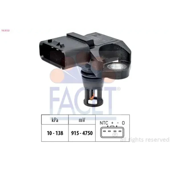 Facet Map Sensörü – 10.3132 / OEM 1920KN