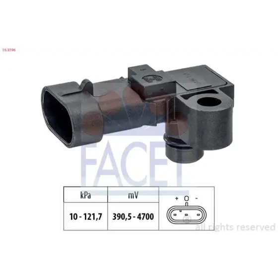 Facet Map Sensörü – 10.3196 / OEM 55563375 ürün görseli