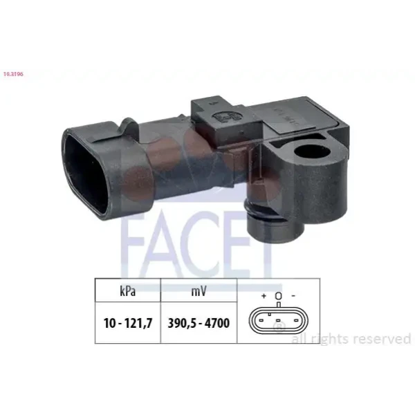 Facet Map Sensörü – 10.3196 / OEM 55563375