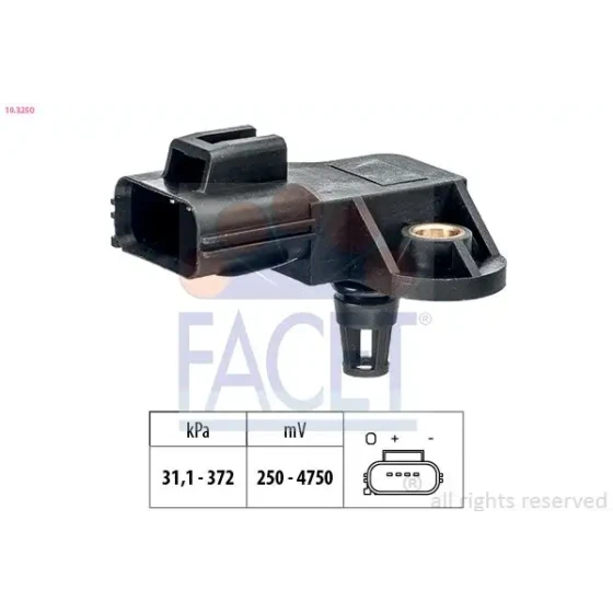 Facet Map Sensörü – 10.3250 / OEM 31216308 ürün görseli