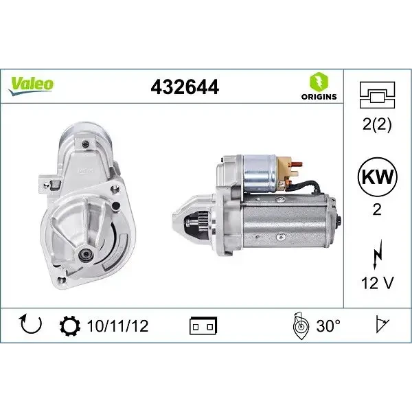 Valeo Marş Motoru – 432644