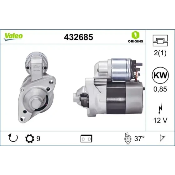 Valeo Marş Motoru – 432685 ürün görseli