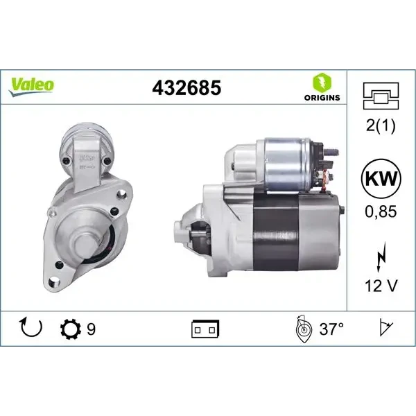 Valeo Marş Motoru – 432685