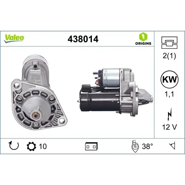 Valeo Marş Motoru – 438014