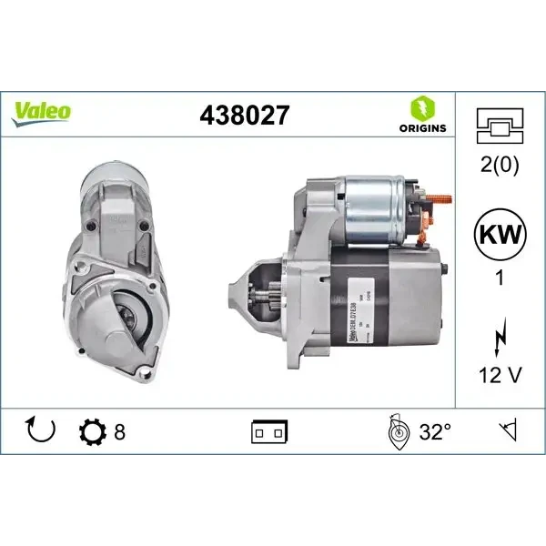 Valeo Marş Motoru – 438027