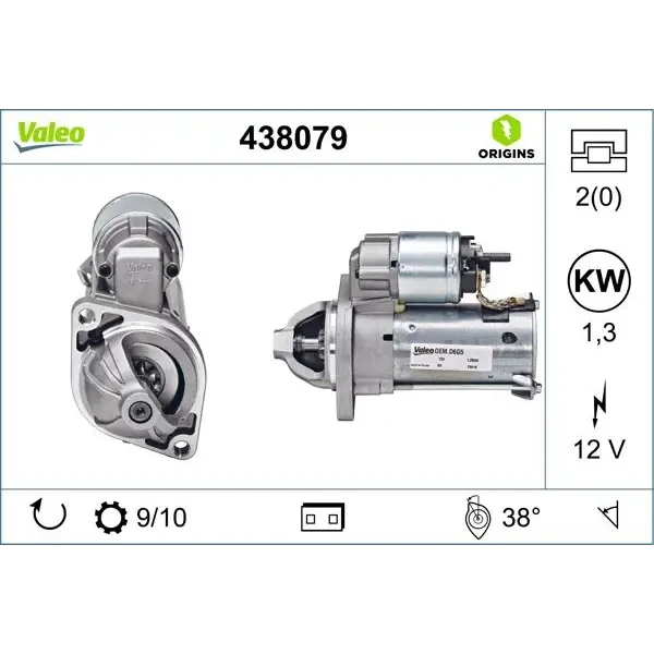 Valeo Marş Motoru – 438079 / OEM A0061510301