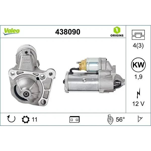 Valeo Marş Motoru – 438090