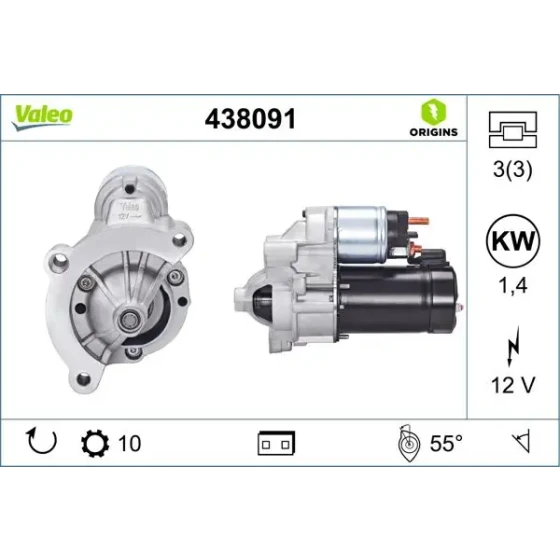 Valeo Marş Motoru – 438091 ürün görseli
