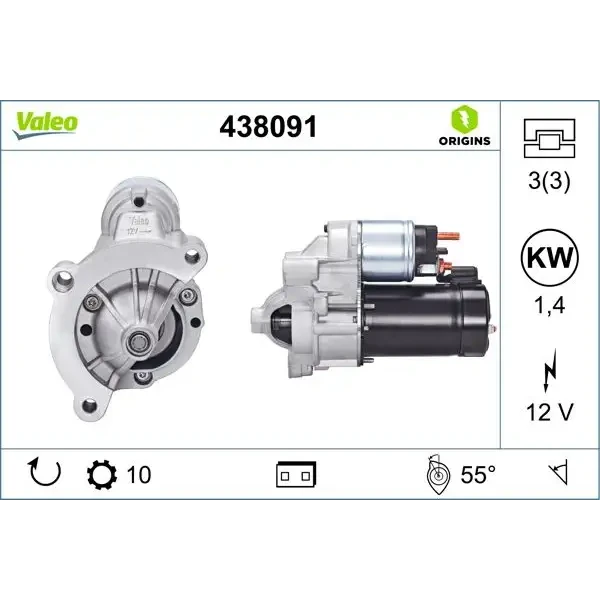 Valeo Marş Motoru – 438091