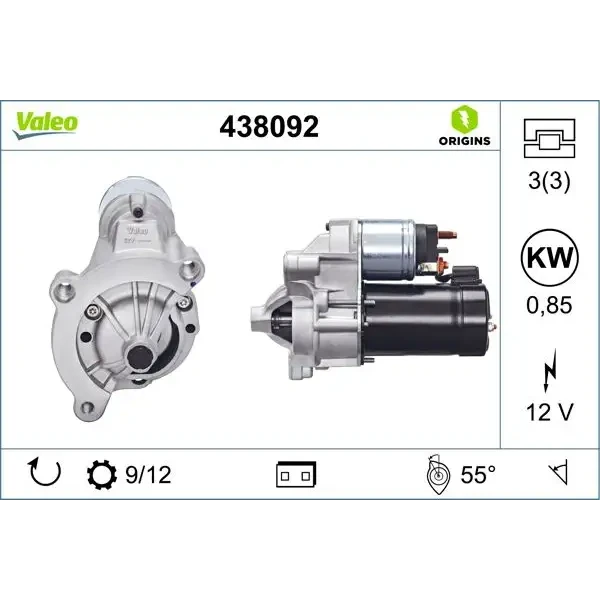 Valeo Marş Motoru – 438092