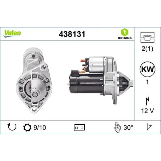 Valeo Marş Motoru – 438131 ürün görseli