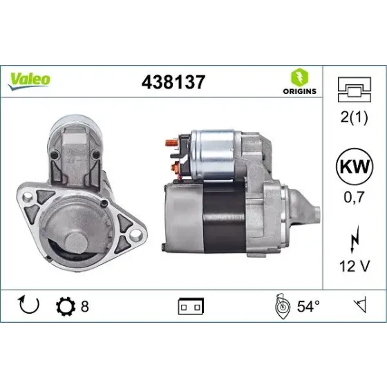 Valeo Marş Motoru – 438137 ürün görseli