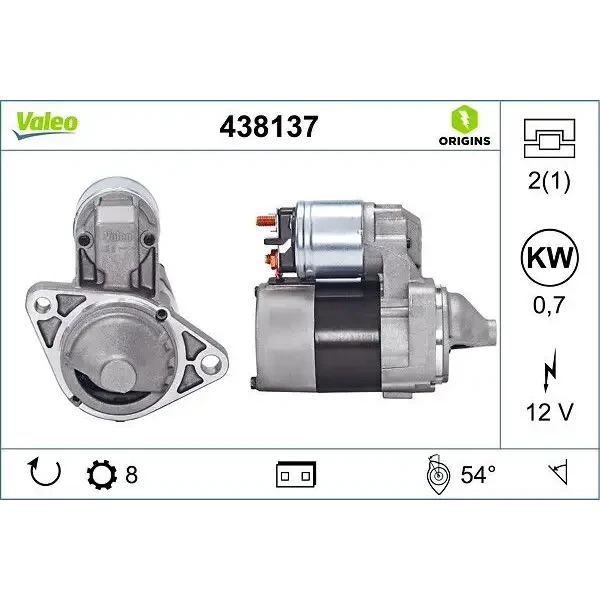 Valeo Marş Motoru – 438137