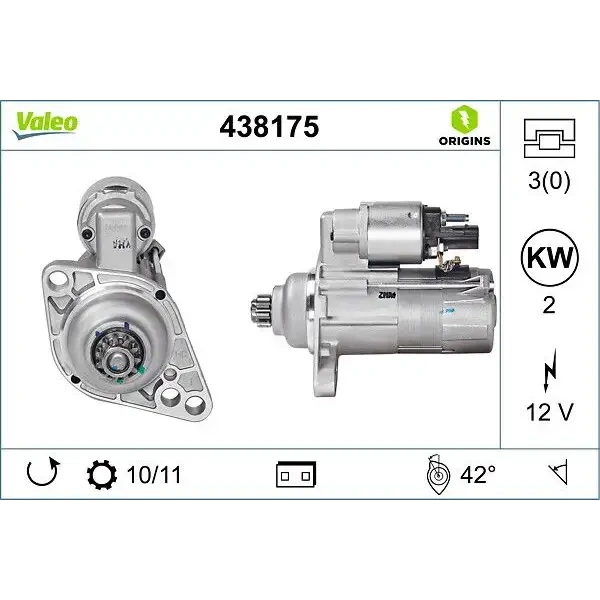 Valeo Marş Motoru – 438175