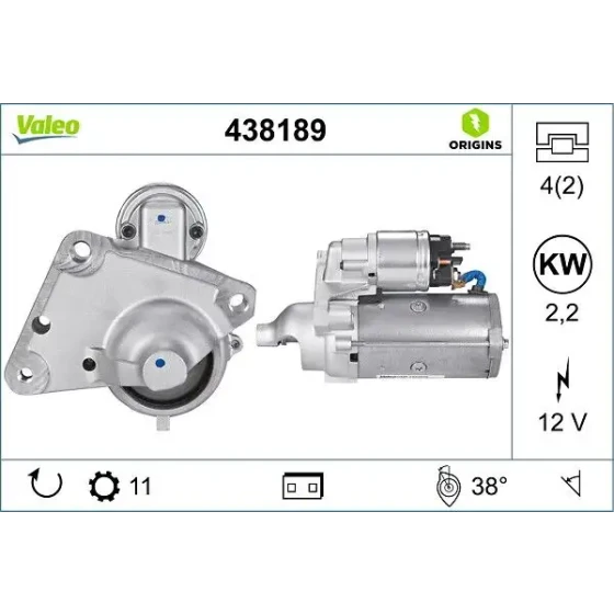 Valeo Marş Motoru – 438189 ürün görseli
