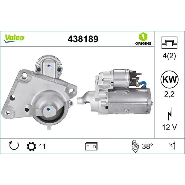 Valeo Marş Motoru – 438189
