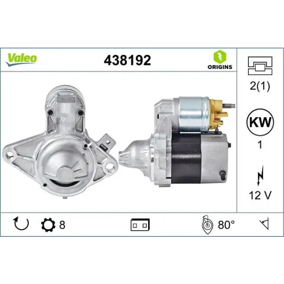 Valeo Marş Motoru – 438192 ürün görseli