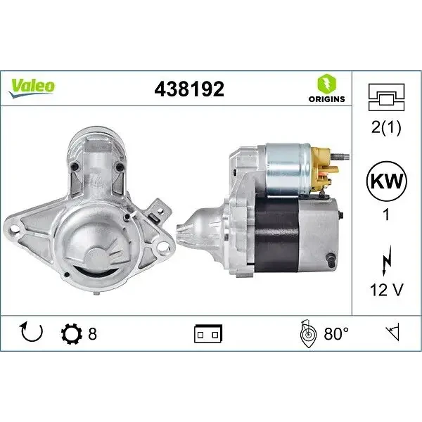 Valeo Marş Motoru – 438192