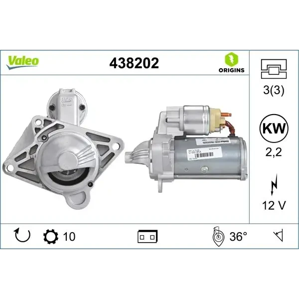 Valeo Marş Motoru – 438202