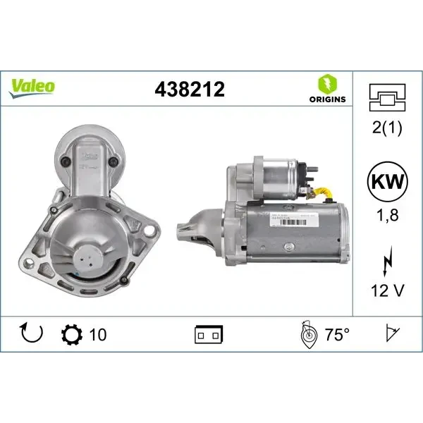 Valeo Marş Motoru – 438212