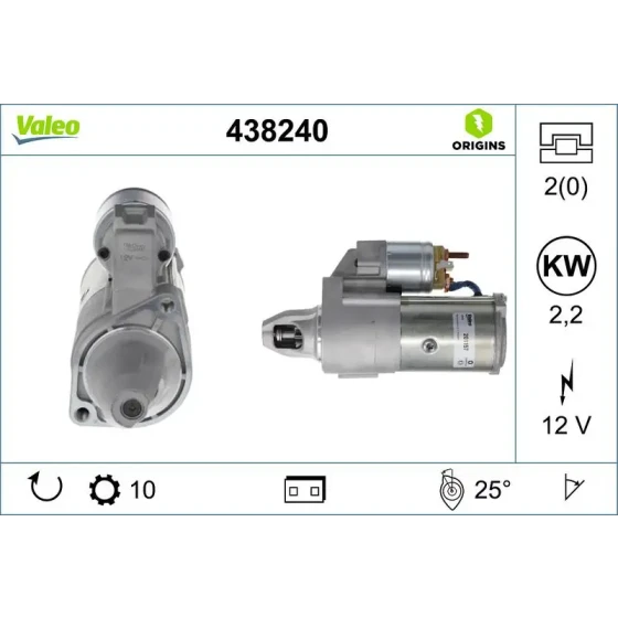 Valeo Marş Motoru – 438240 ürün görseli