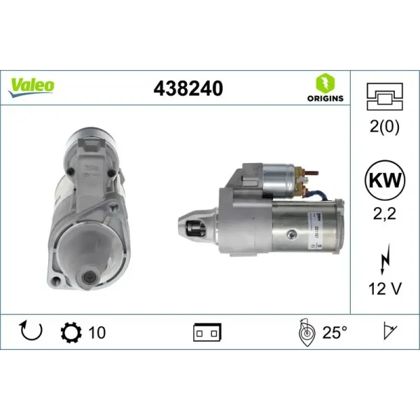 Valeo Marş Motoru – 438240