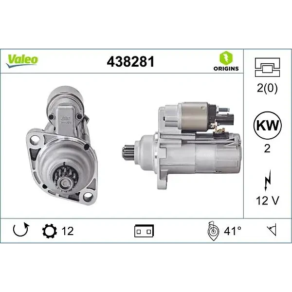 Valeo Marş Motoru – 438281
