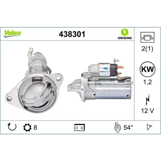 Valeo Marş Motoru – 438301 ürün görseli