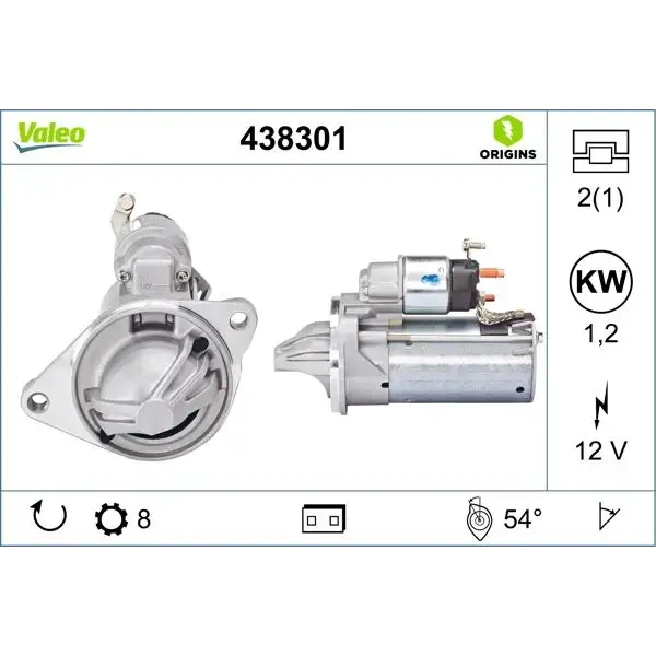 Valeo Marş Motoru – 438301
