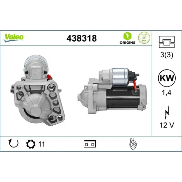Valeo Marş Motoru – 438318