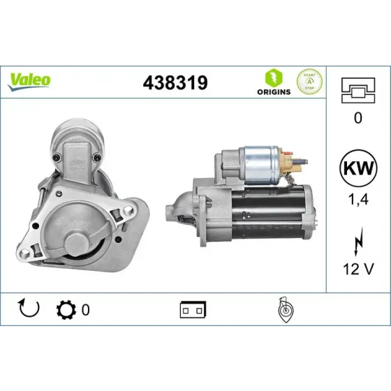 Valeo Marş Motoru – 438319 ürün görseli