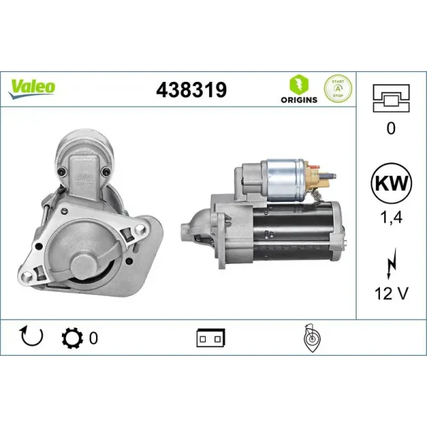 Valeo Marş Motoru – 438319