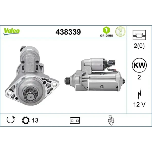 Valeo Marş Motoru – 438339