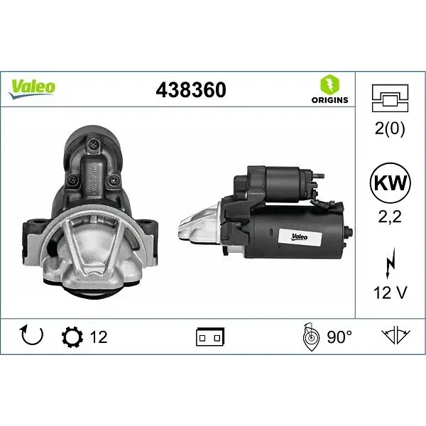 Valeo Marş Motoru – 438360