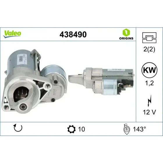 Valeo Marş Motoru – 438490 ürün görseli