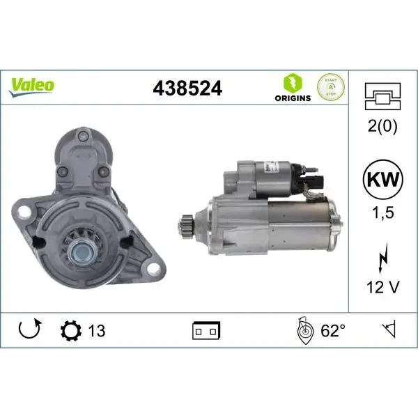 Valeo Marş Motoru – 438524