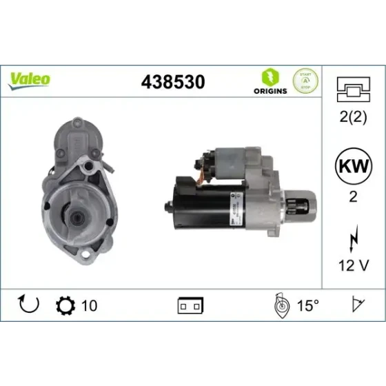 Valeo Marş Motoru – 438530 / OEM A2769064300 ürün görseli