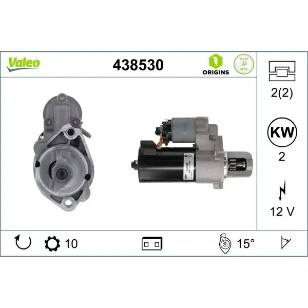 Valeo Marş Motoru – 438530 / OEM A2769064300