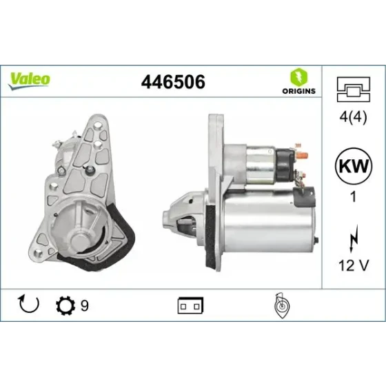 Valeo Marş Motoru – 446506 ürün görseli