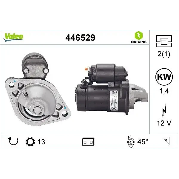 Valeo Marş Motoru – 446529