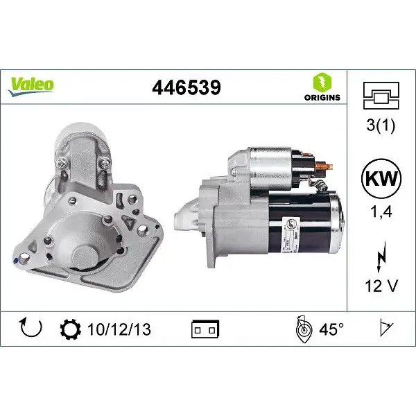 Valeo Marş Motoru – 446539