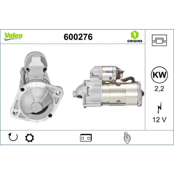 Valeo Marş Motoru – 600276 / OEM 3610042300 ürün görseli