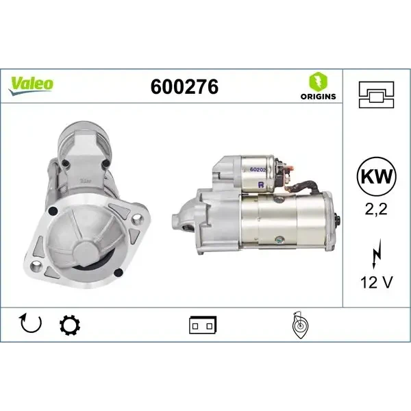 Valeo Marş Motoru – 600276 / OEM 3610042300
