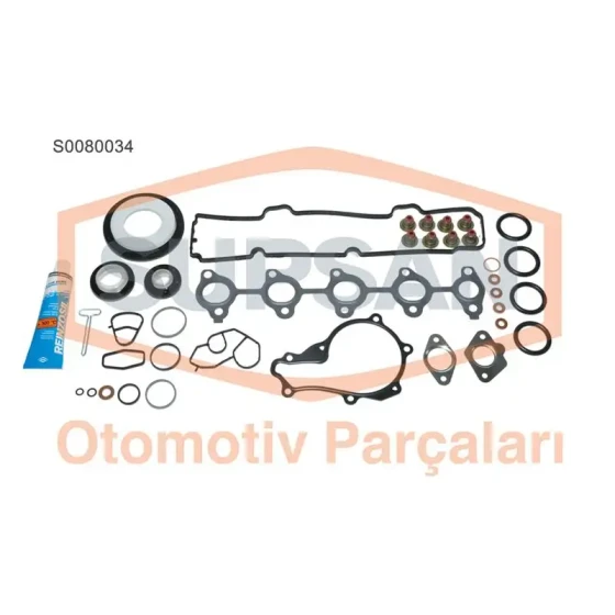 Supsan Motor Takım Conta (alt Ve Üst) – S0080034 / OEM 0197AV ürün görseli