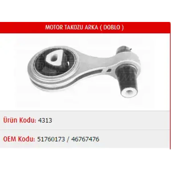Master Motor Takozu (Arka) – M4313 / OEM 51760173