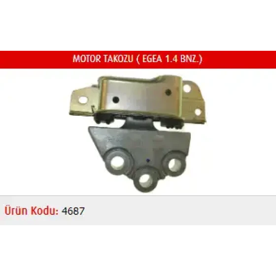 Master Motor Takozu (Sağ) – M4687 / OEM 51983866 ürün görseli