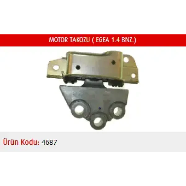 Master Motor Takozu (Sağ) – M4687 / OEM 51983866