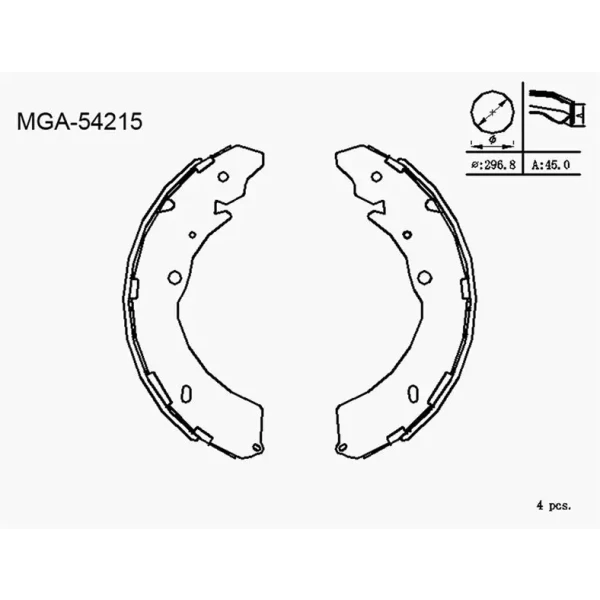 YTT Motor Takozu (Sağ) – Y54215 / OEM 218101R100